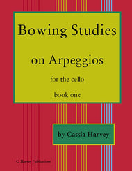 Bowing Studies on Arpeggios for Cello, Book One P.O.D. cover Thumbnail